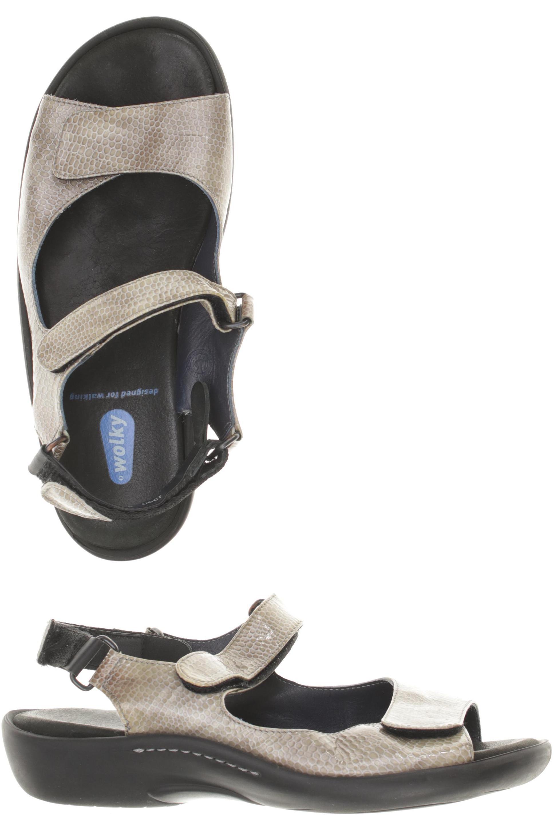 

wolky Damen Sandale, beige, Gr. 38