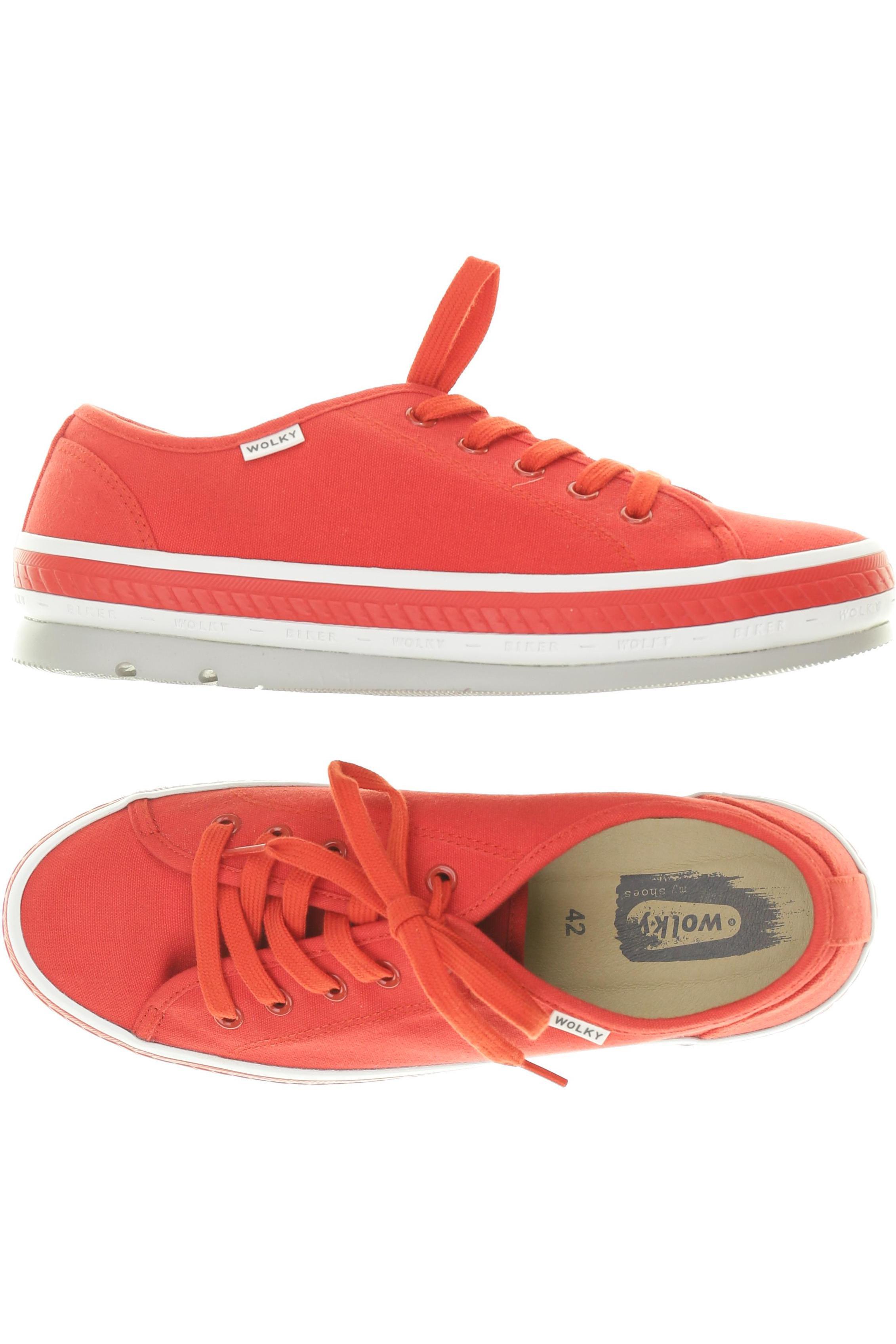

wolky Damen Sneakers, rot, Gr. 42