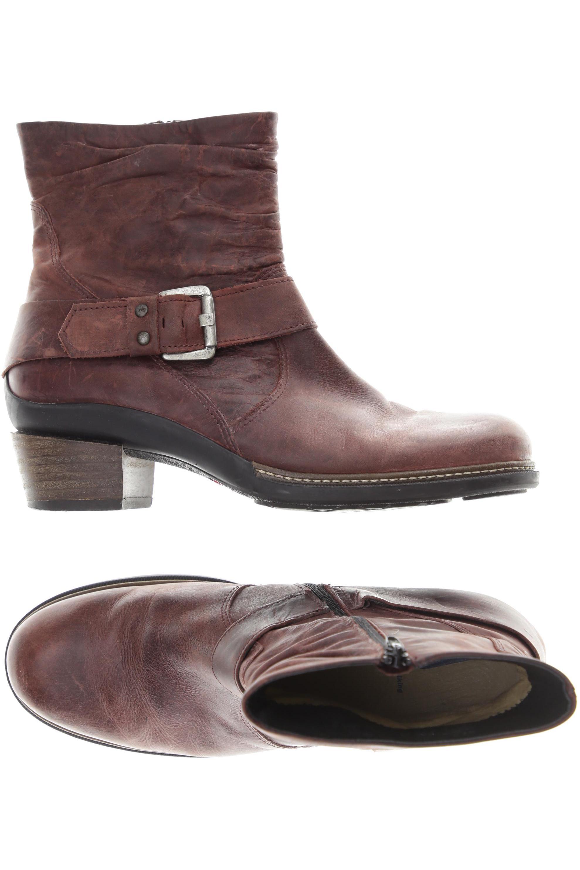 

wolky Damen Stiefelette, rot, Gr. 42