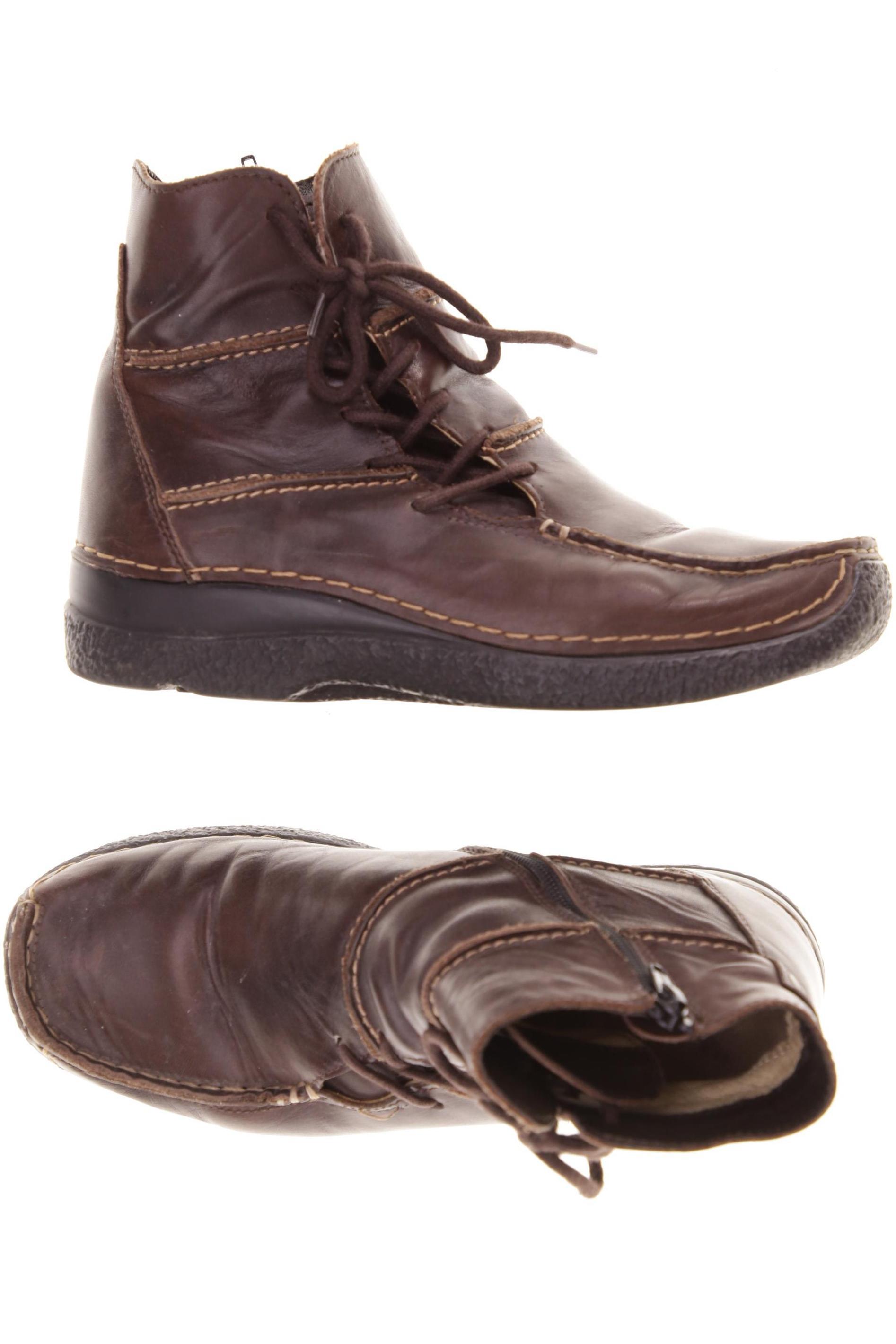 

wolky Damen Stiefelette, braun, Gr. 40