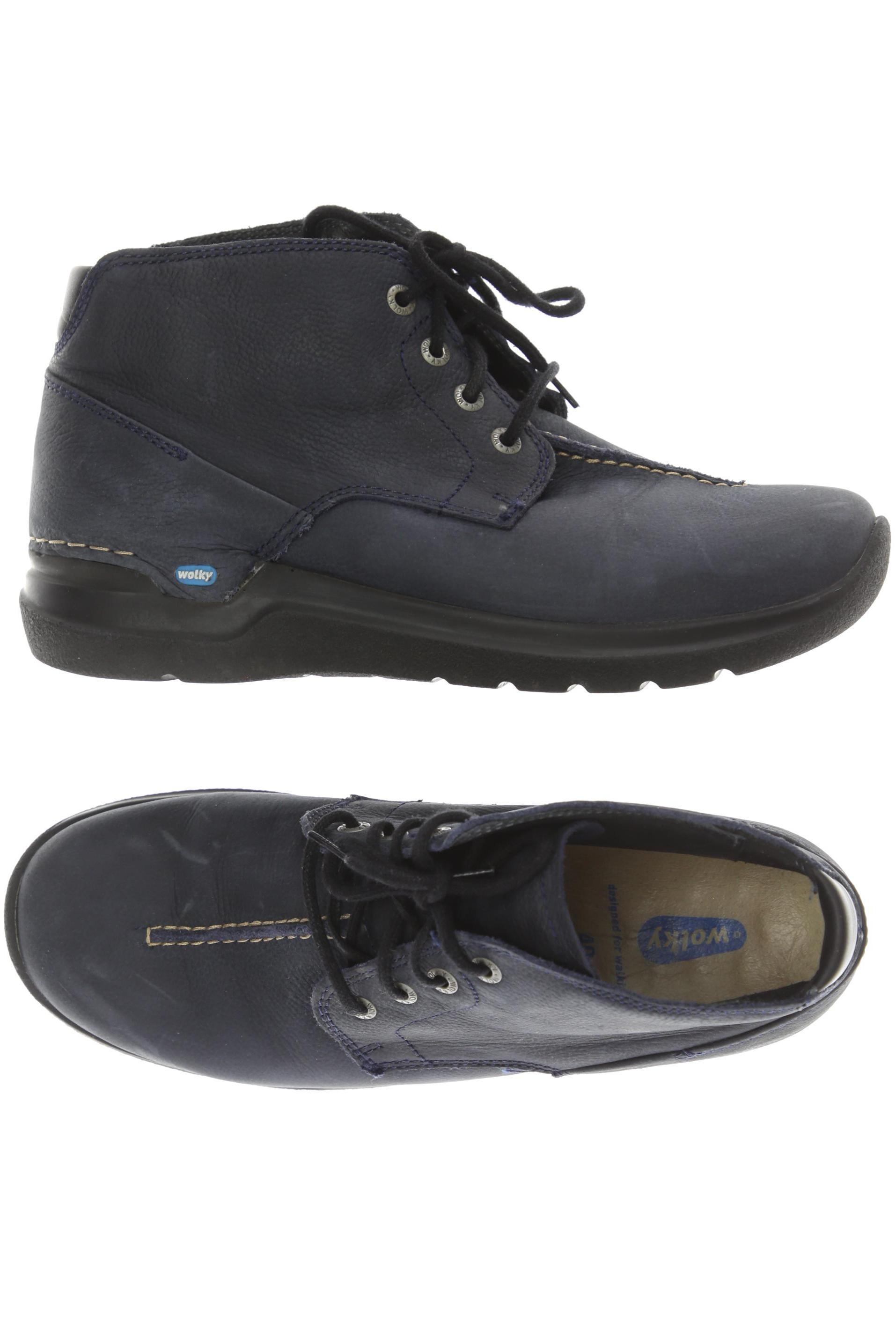 

wolky Damen Stiefelette, blau, Gr. 40