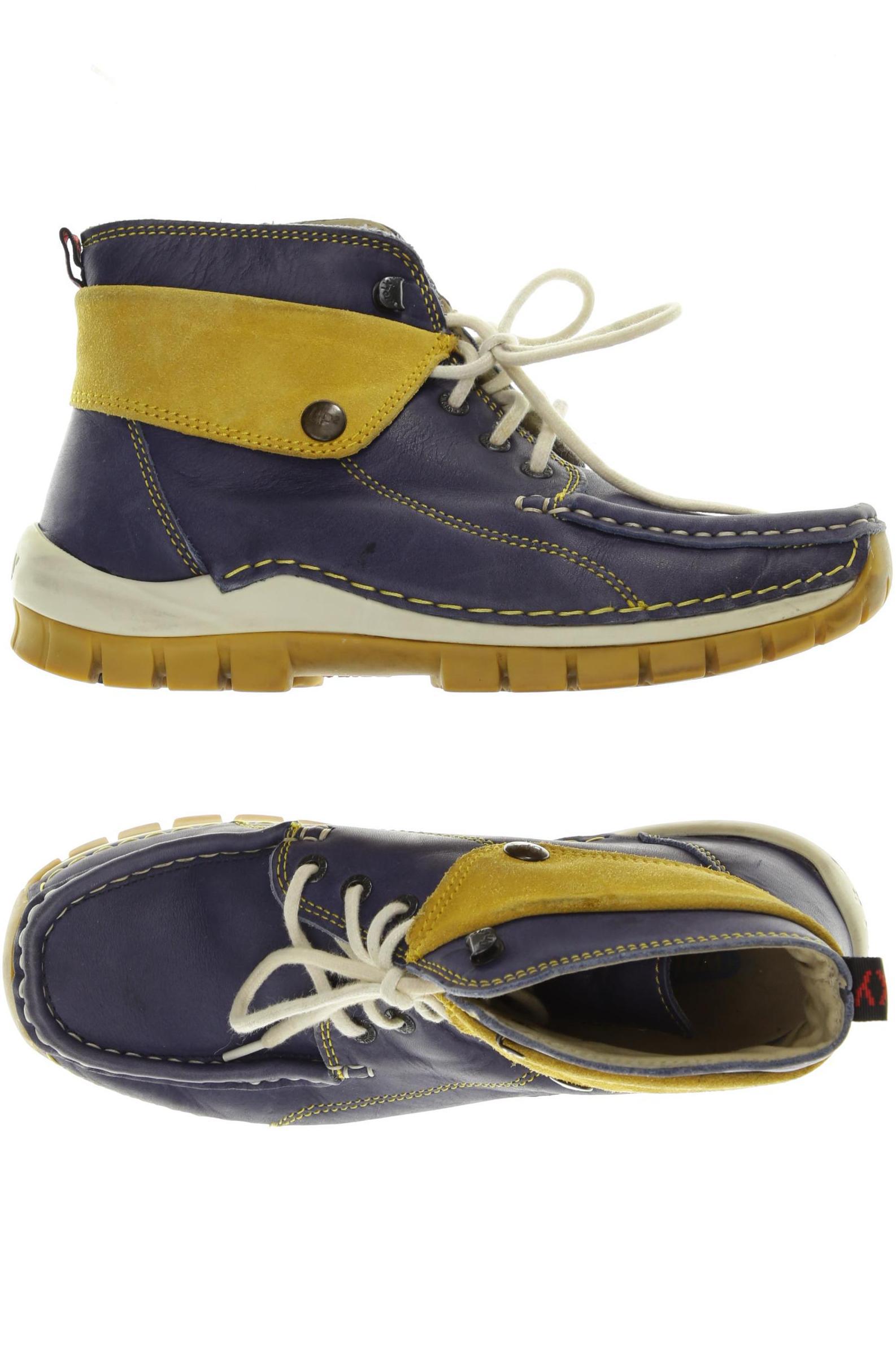 

wolky Damen Stiefelette, lila, Gr. 40