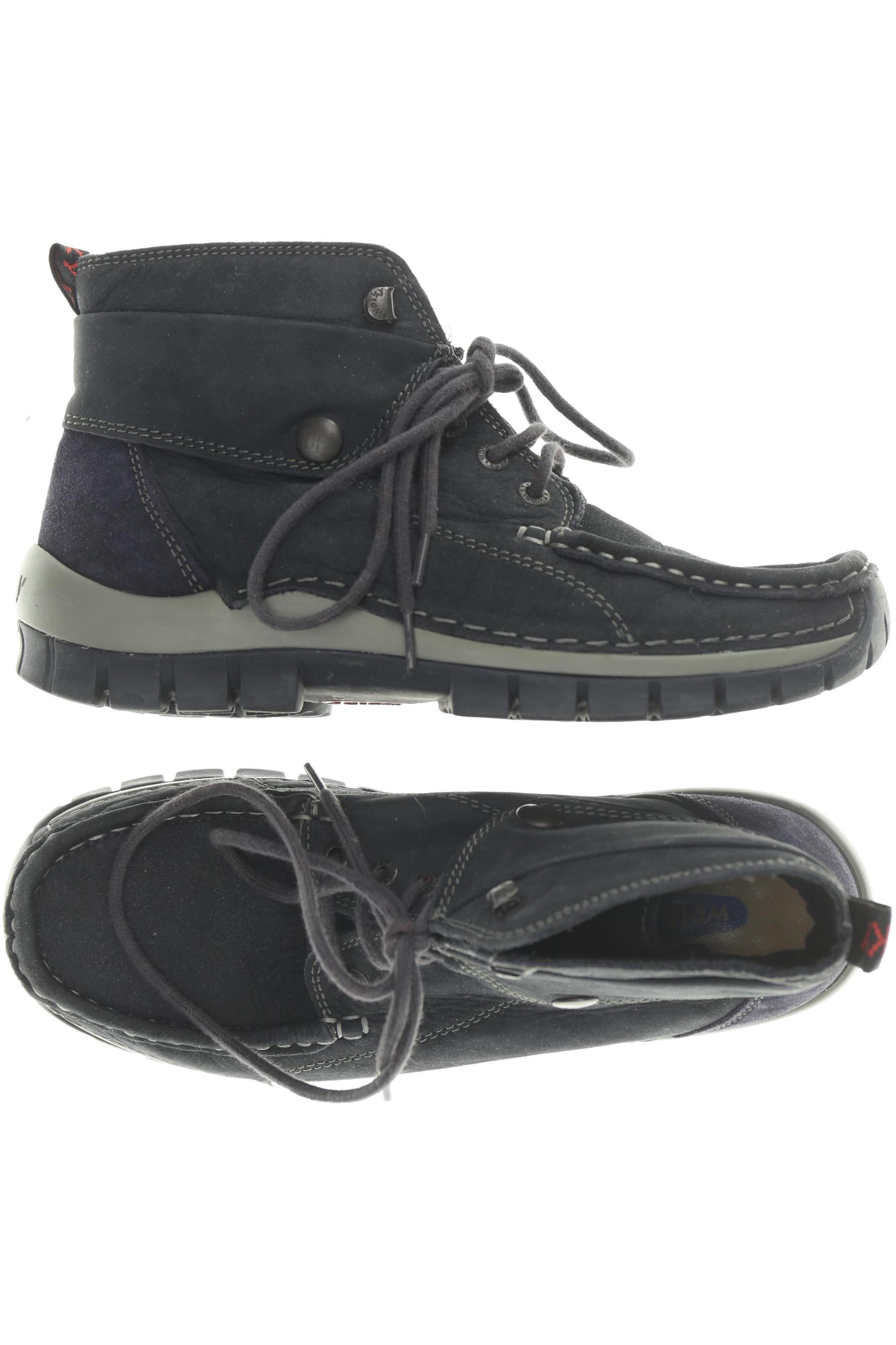 

wolky Damen Stiefelette, blau, Gr. 38