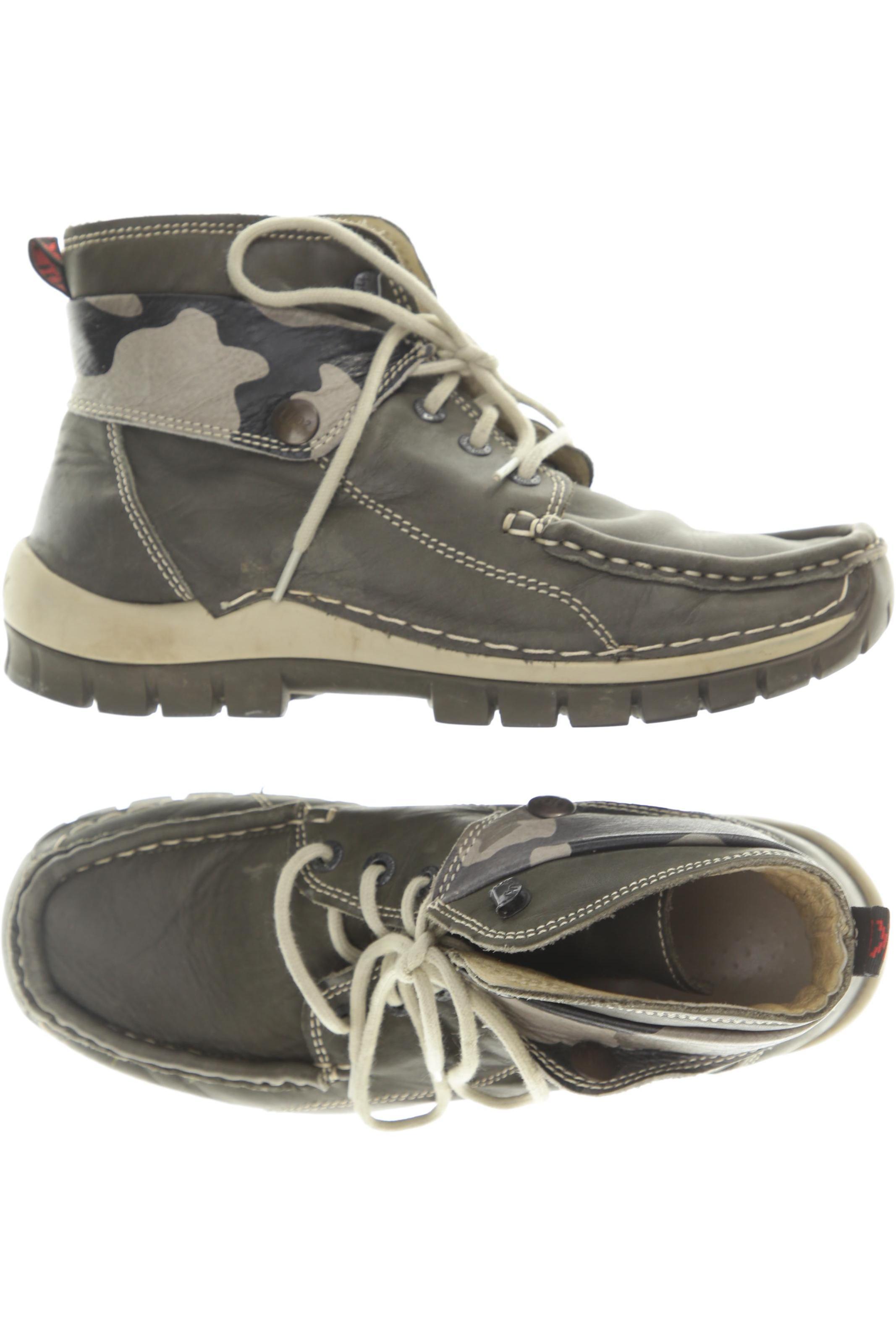 

wolky Damen Stiefelette, grün, Gr. 38