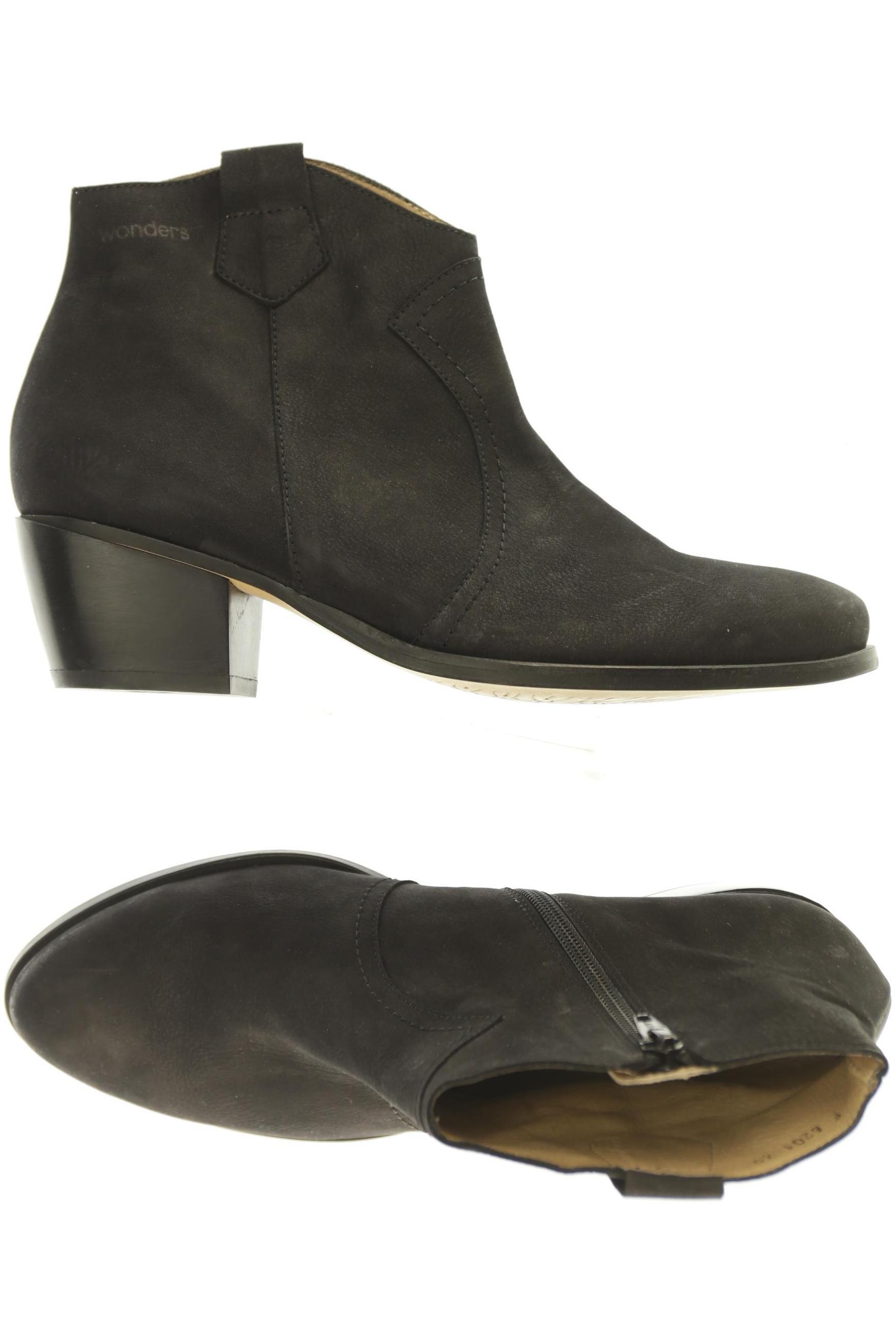 

wonders Damen Stiefelette, schwarz, Gr. 39