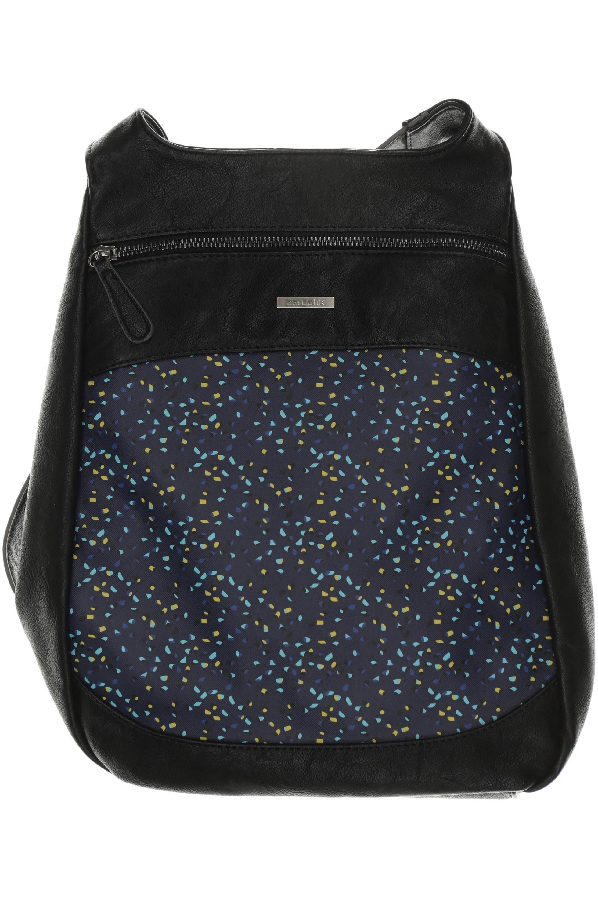 

zergatik Damen Rucksack, schwarz, Gr.