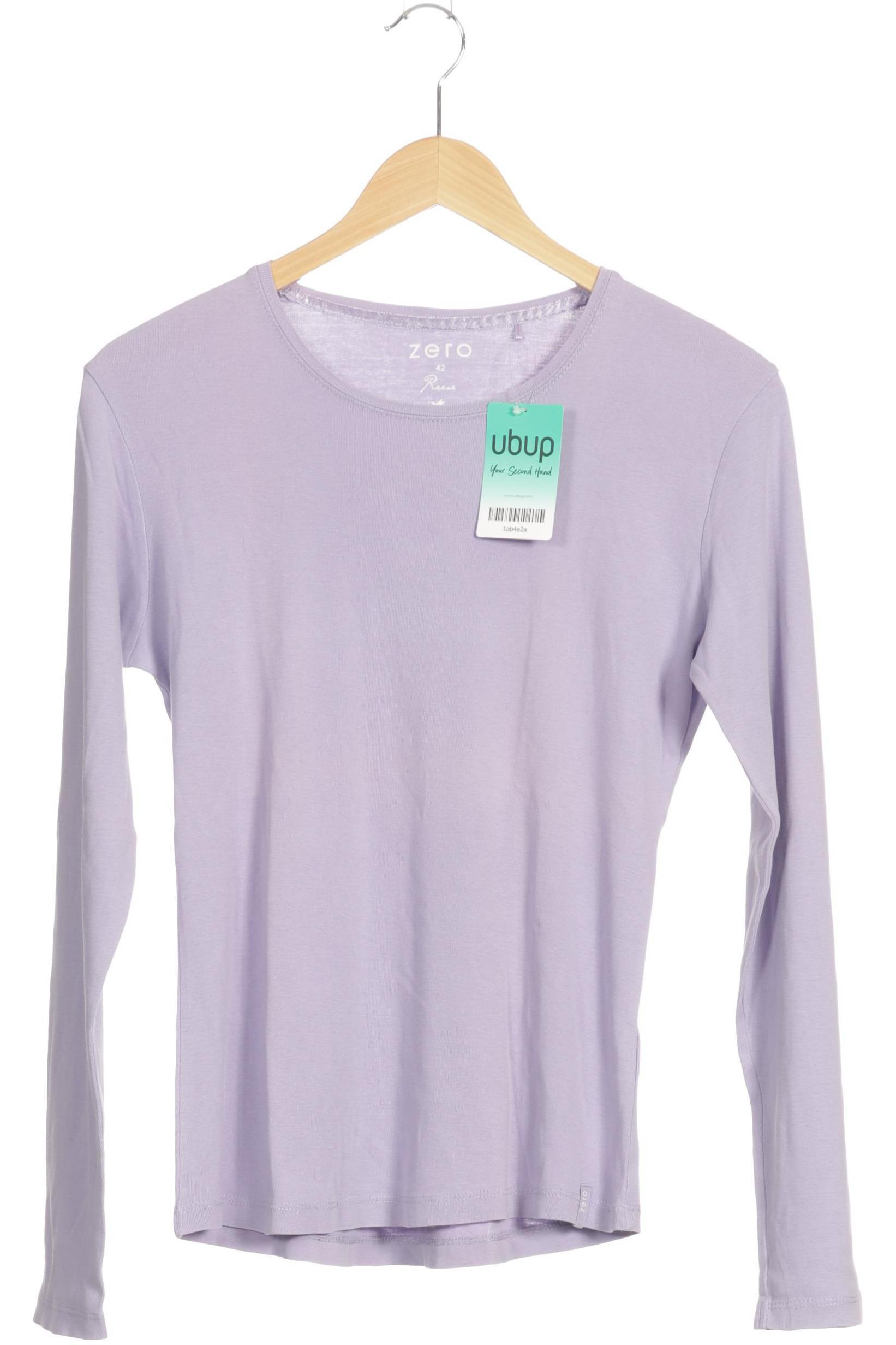

Zero Damen Langarmshirt, lila, Gr. 42