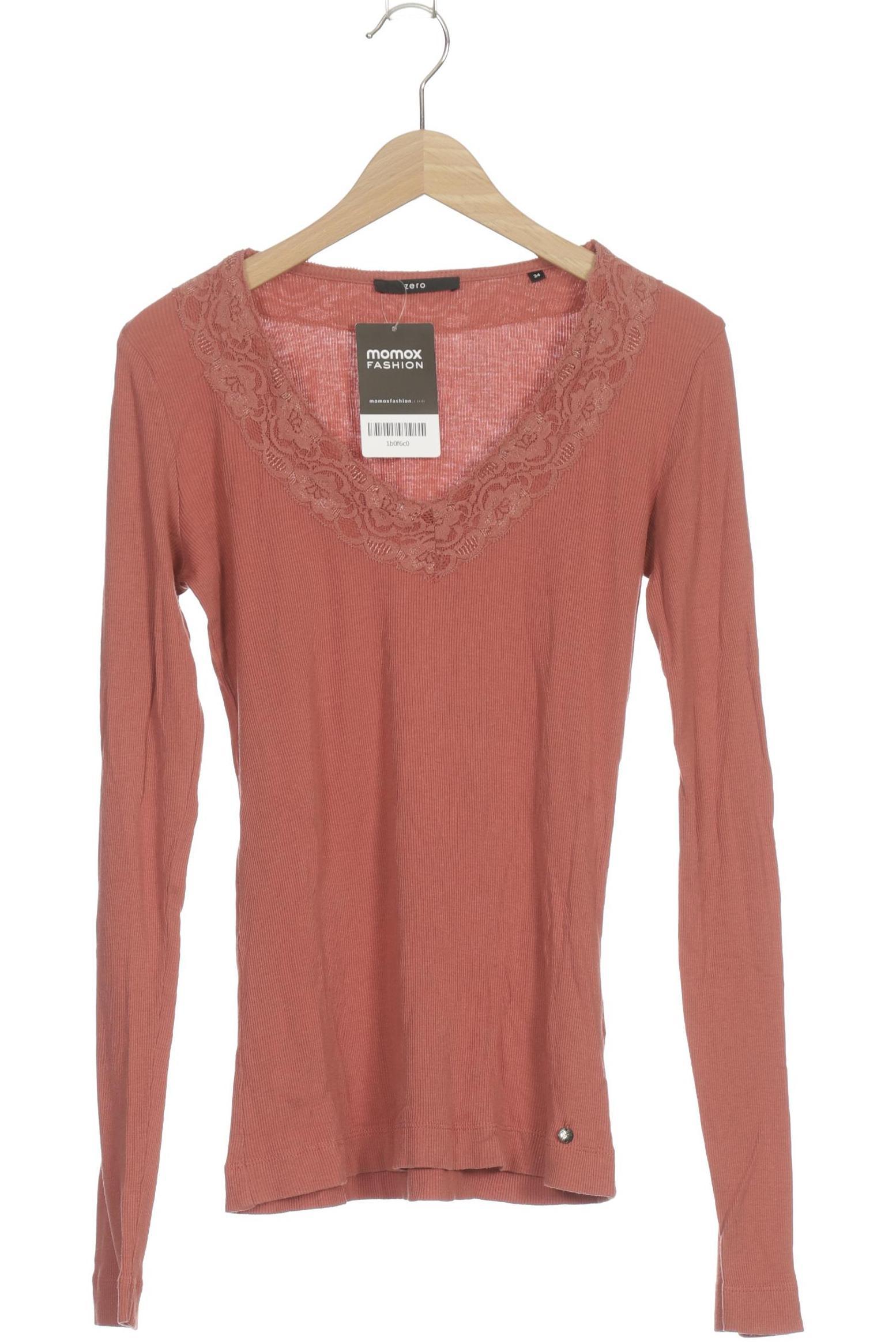 

Zero Damen Langarmshirt, pink, Gr. 34
