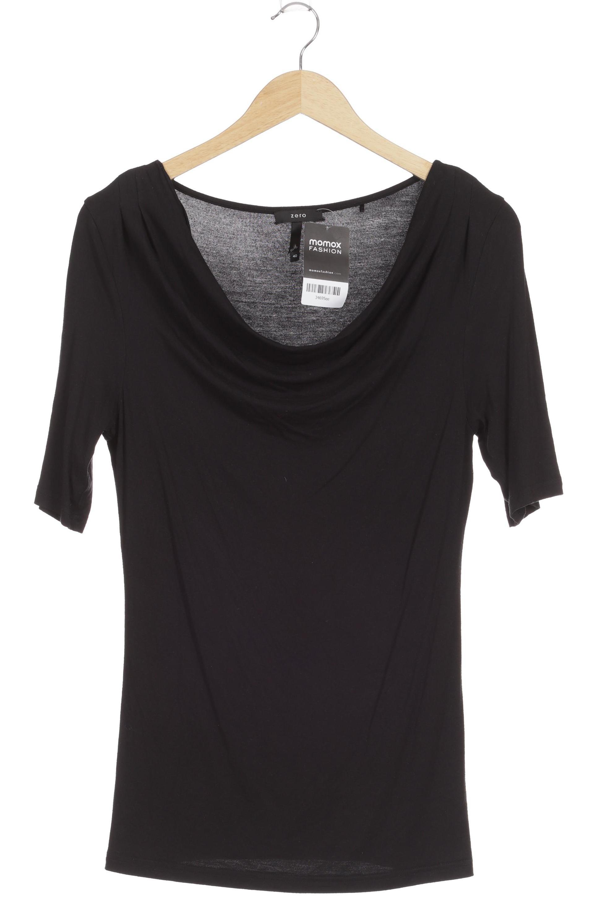 

Zero Damen T-Shirt, schwarz, Gr. 40