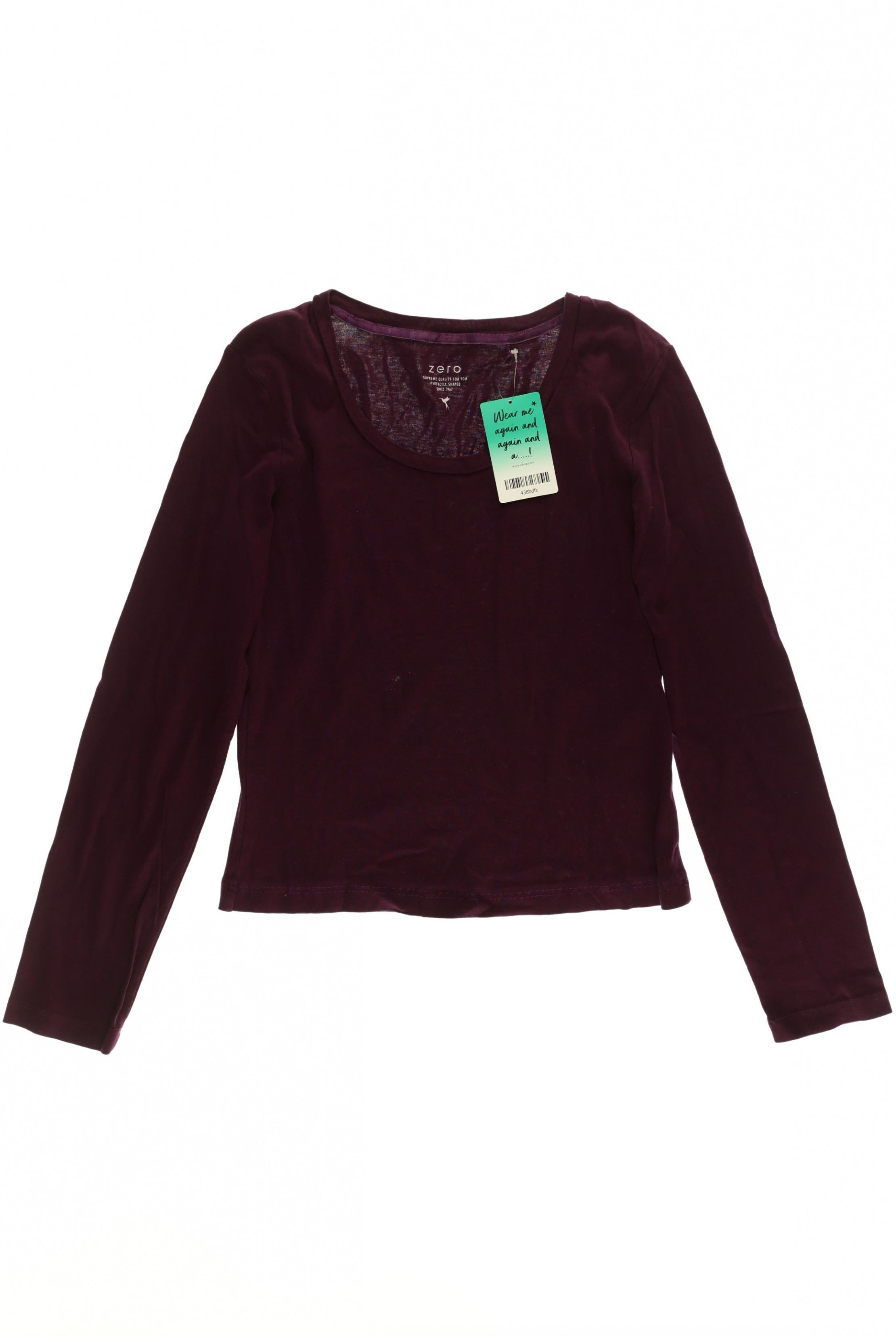 

Zero Damen Langarmshirt, lila, Gr.