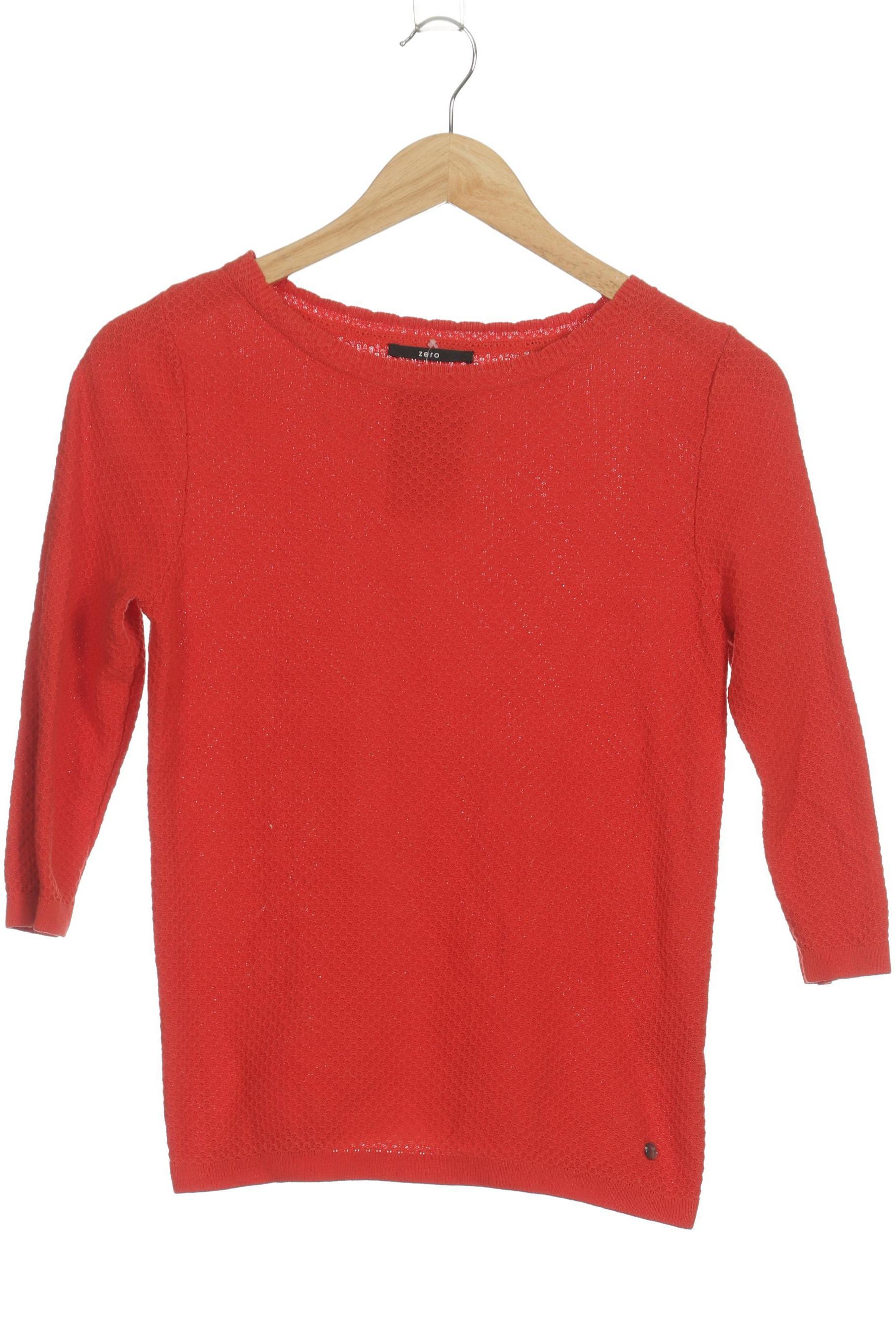 

Zero Damen Pullover, rot, Gr. 34