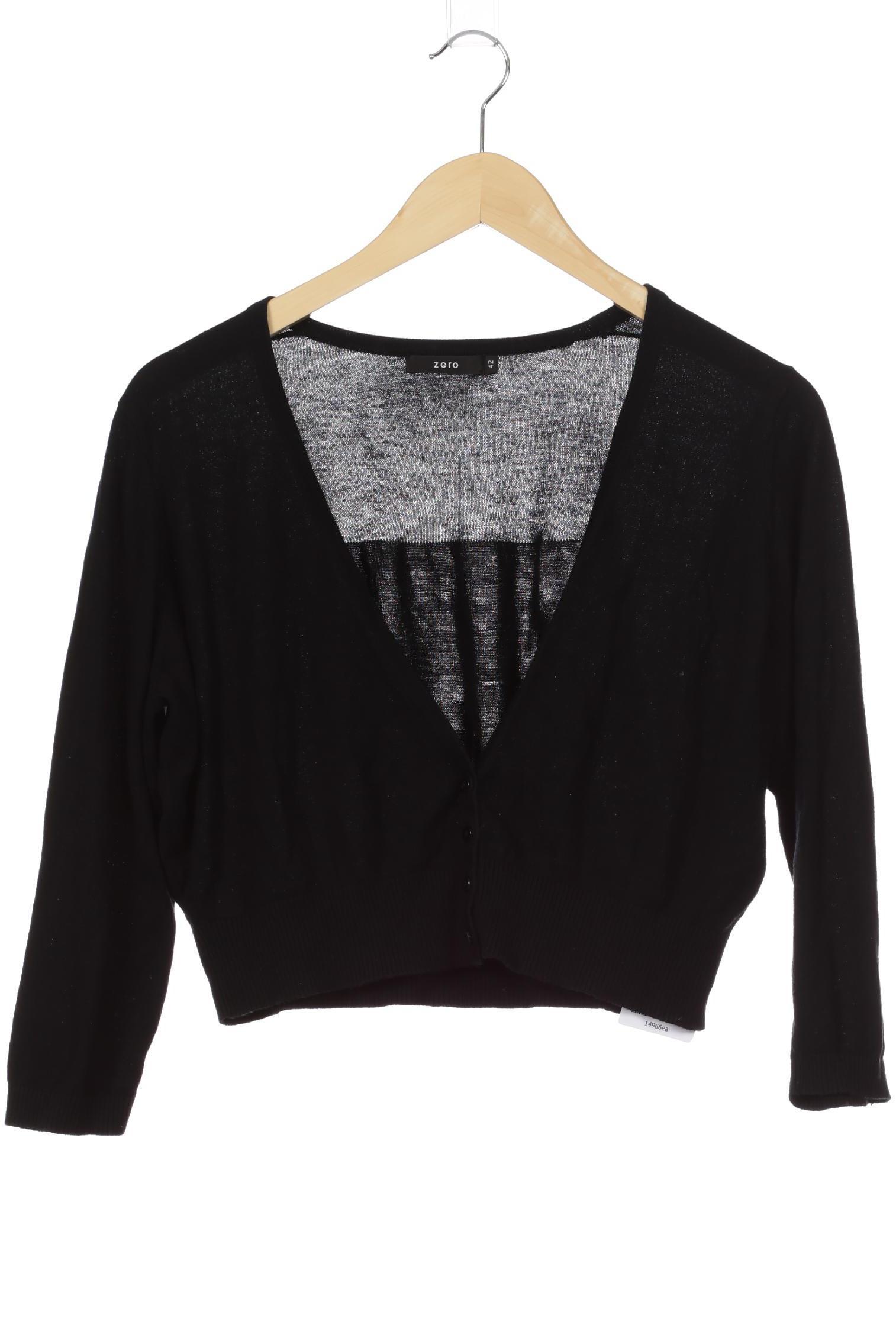

Zero Damen Strickjacke, schwarz, Gr. 42