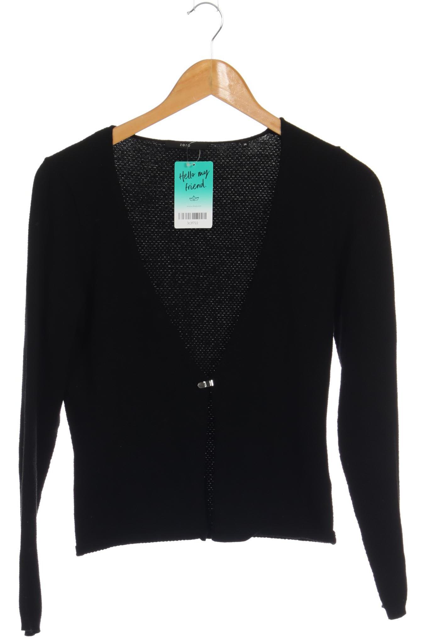 

Zero Damen Strickjacke, schwarz, Gr. 36