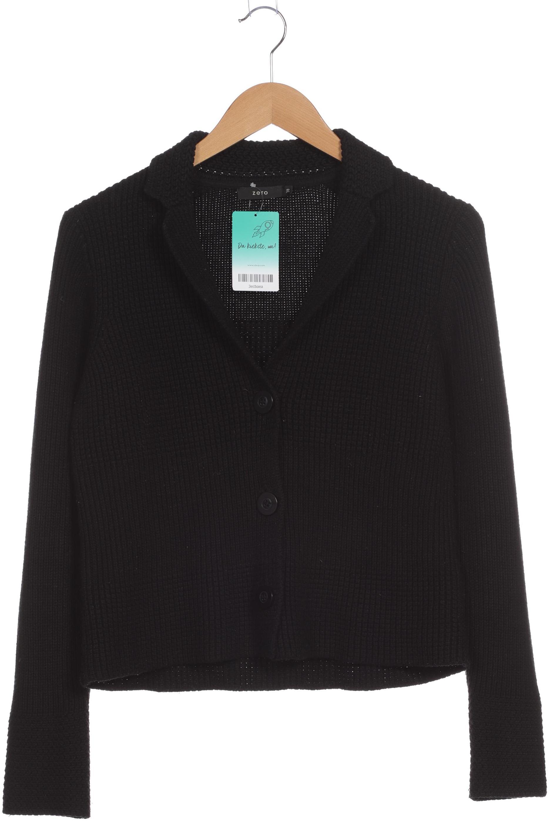 

Zero Damen Strickjacke, schwarz, Gr. 38