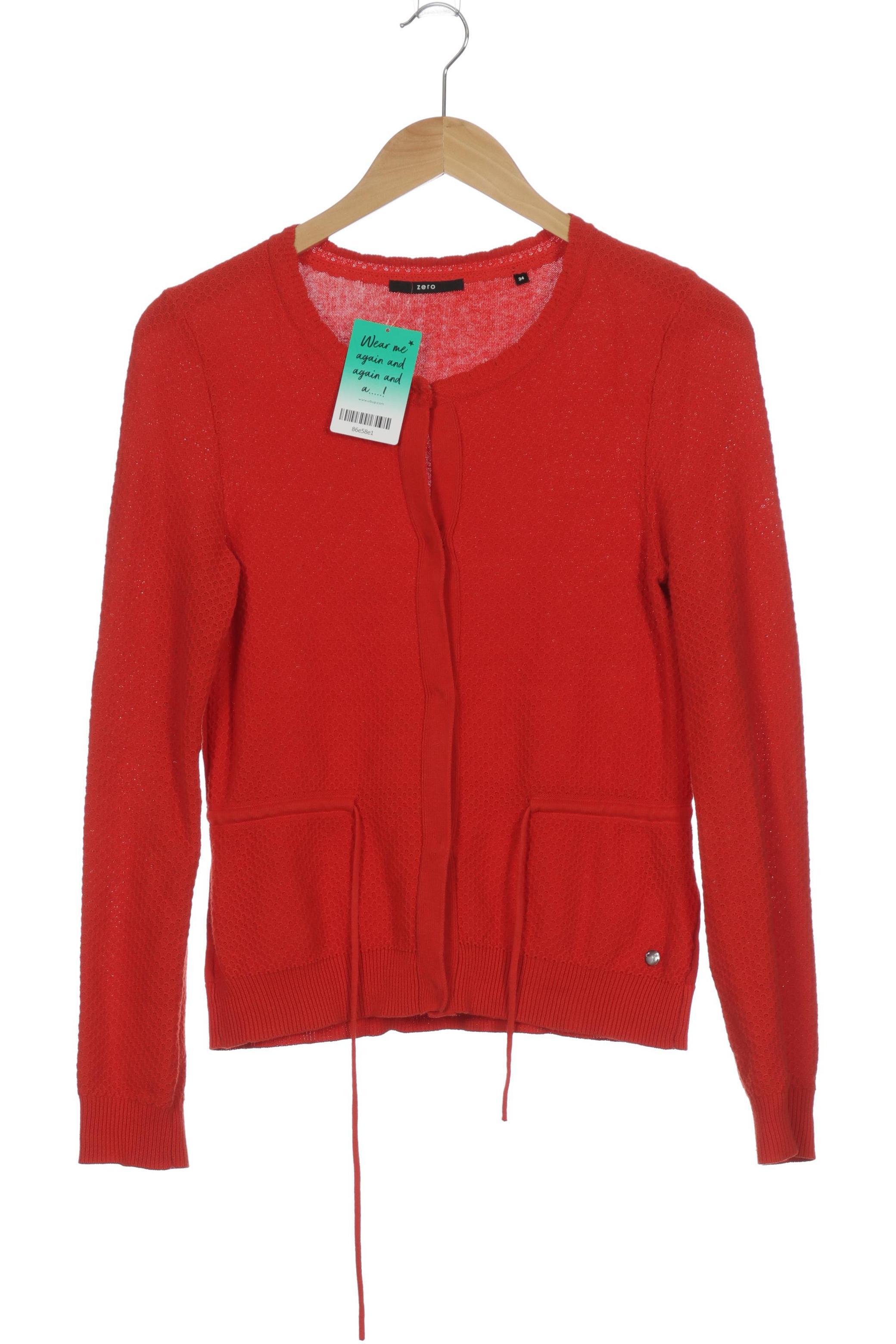 

Zero Damen Strickjacke, rot, Gr. 34