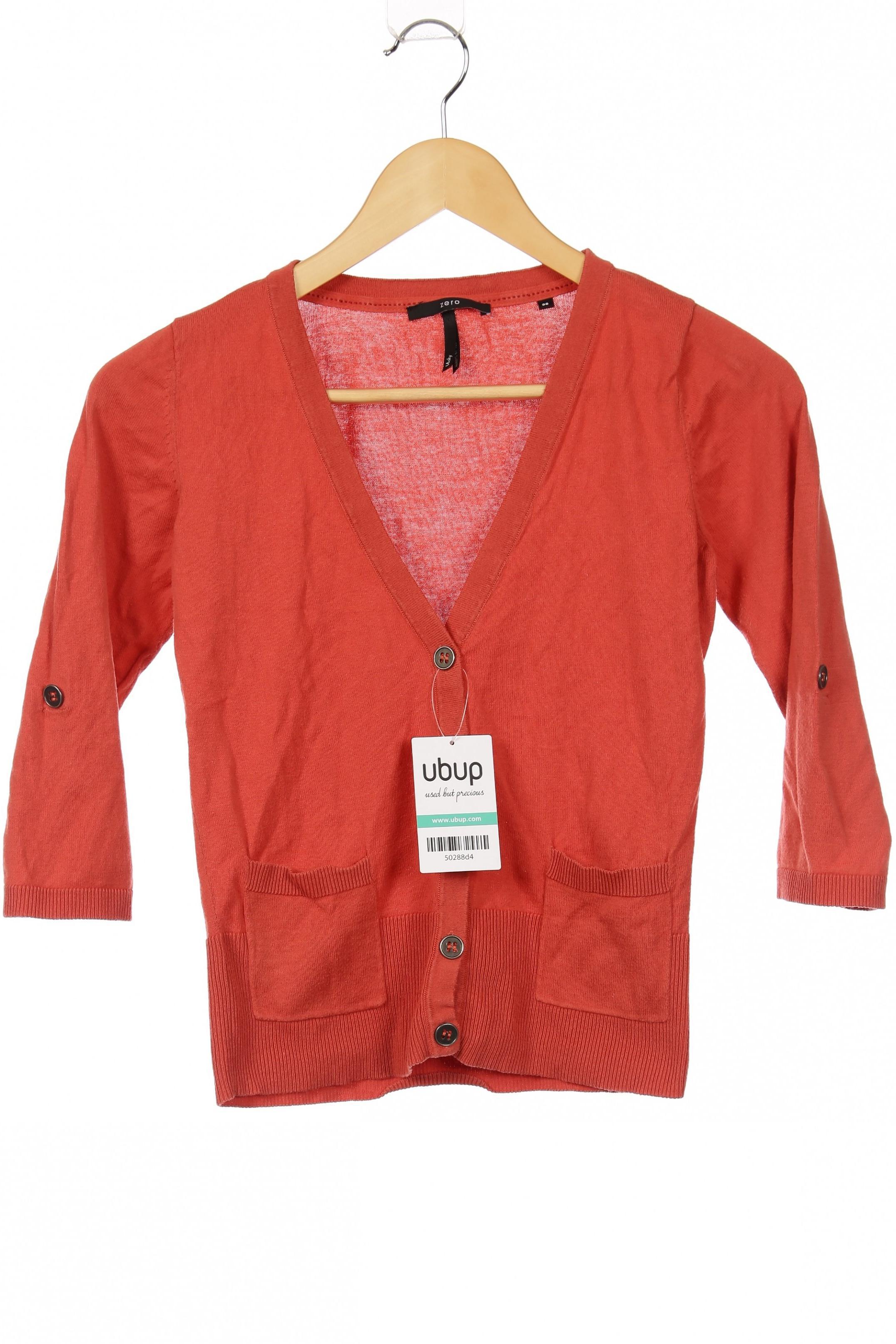 

Zero Damen Strickjacke, orange, Gr. 36