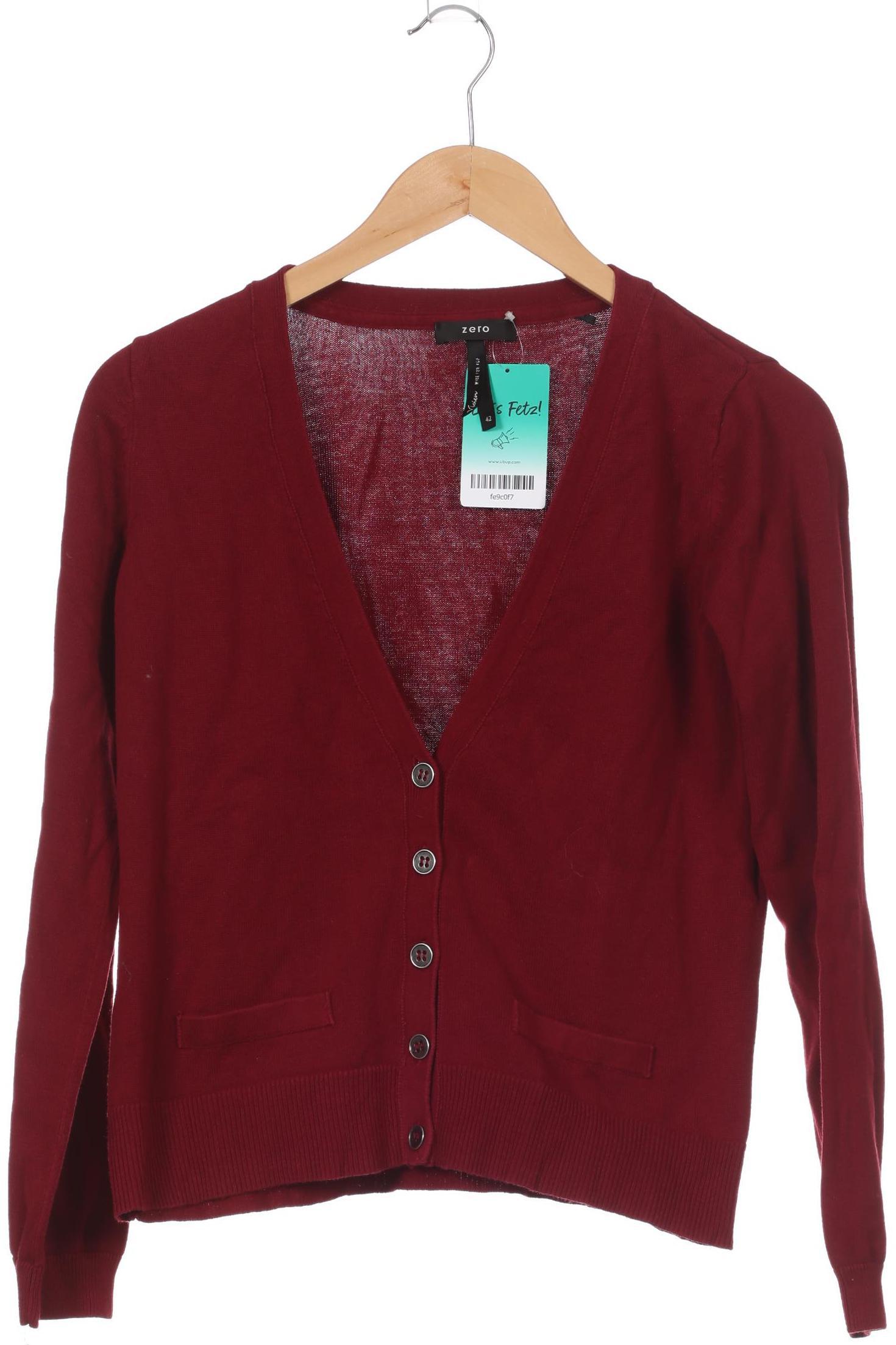 

Zero Damen Strickjacke, rot, Gr. 42