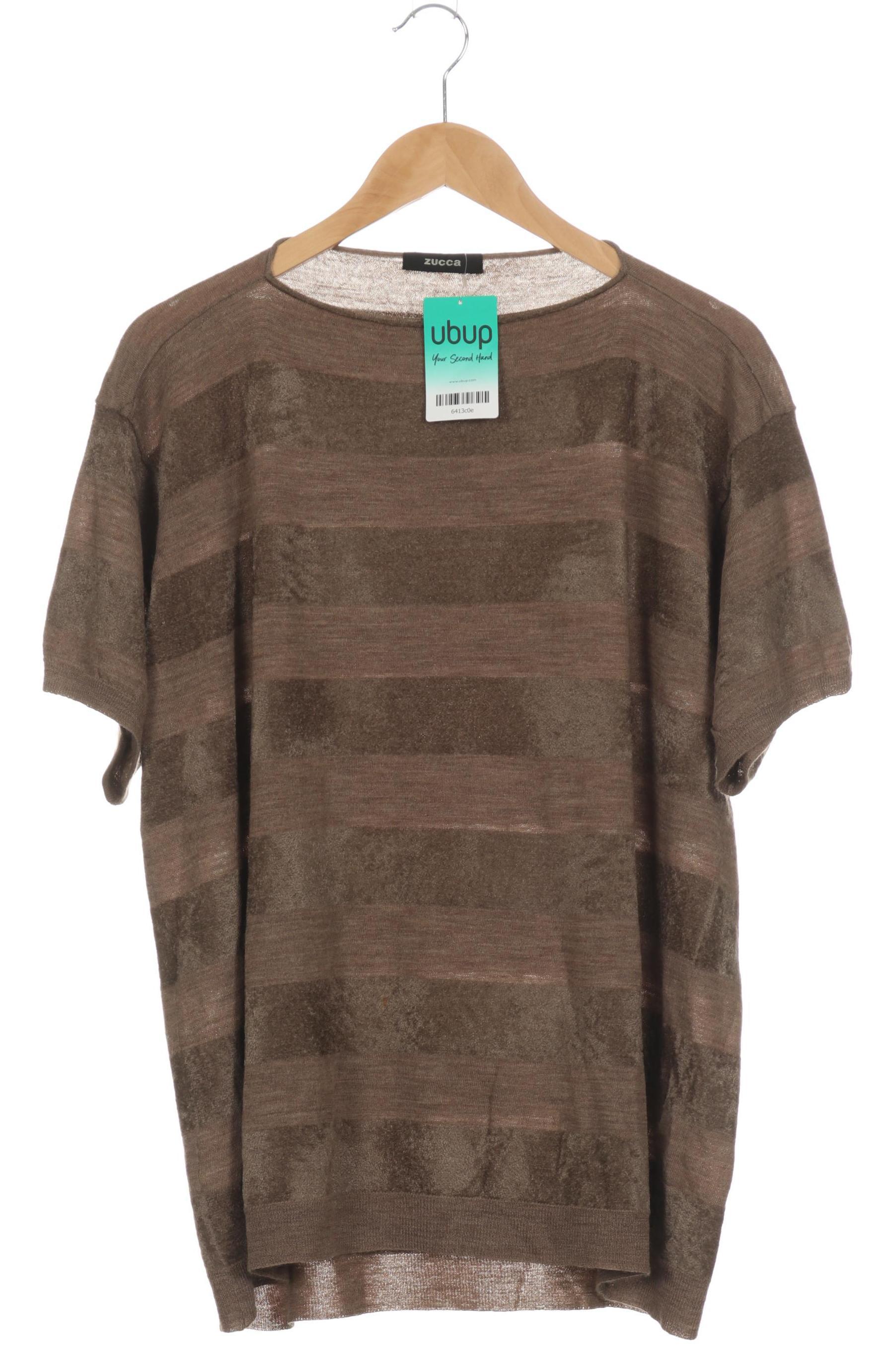 

zucca Damen Pullover, braun, Gr.